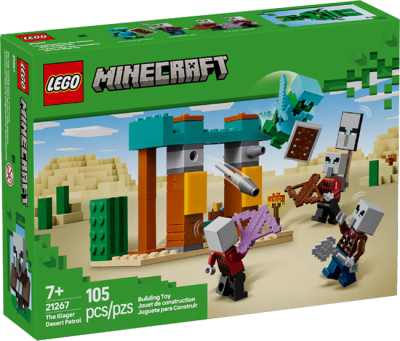 LEGO Minecraft: La Patrulla del Desierto de los Maldeanos
