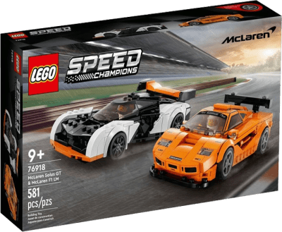 LEGO Speed Champions: McLaren Solus GT & McLaren F1 LM1