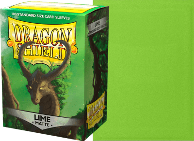 Protectores Dragon Shield Standard Matte: Lime
