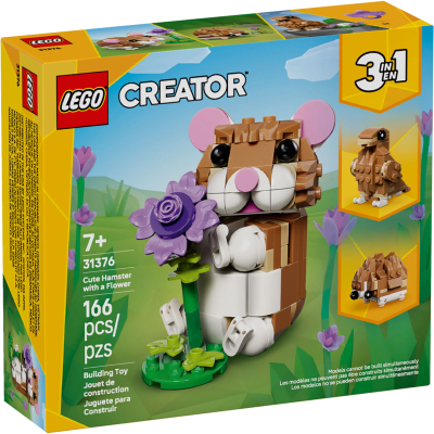 LEGO Creator: Lindo Hámster con Flor1