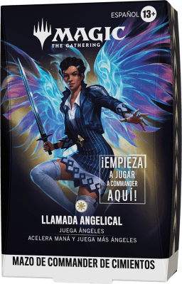 PREVENTA Baraja Commander MTG: Fundaciones - Llamada Angelical1