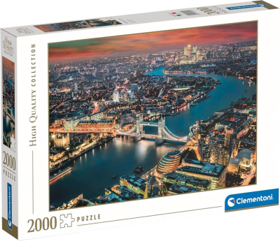 Puzzle 2000 Piezas HQC Clementoni London Aerial View1