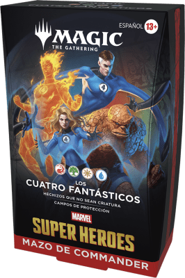 Baraja Commander MTG: Marvel Super Heroes - Fantastic Four - Español1