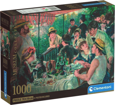 Puzzle Clementoni Museum Collection 1000 Piezas ((Renoir) Luncheon of the Boating Party)1
