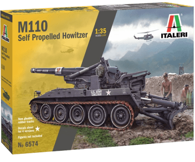 Model Kit Italeri: M110 Self Propelled Howitzer