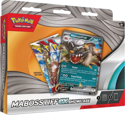 Mabosstiff ex Showcase Pokémon TCG Inglés