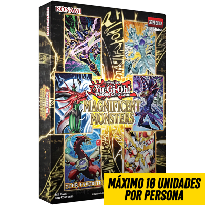 PREVENTA Magnificent Monsters Yu-Gi-Oh!