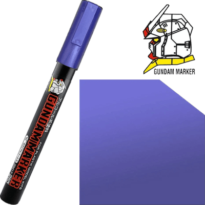 Marcador Gundam Marker GM19 Metallic Violet (Alcohol-Based)1