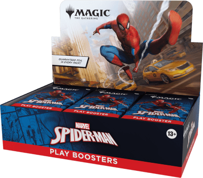 Caja de Sobres Play Booster MTG: Marvel Spider-man1