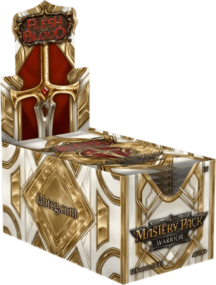 Caja de Sobres Mastery Pack Flesh and Blood: Warrior