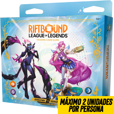 PREVENTA Showdown Decks Riftbound Radiance Evelynn vs Seraphine1