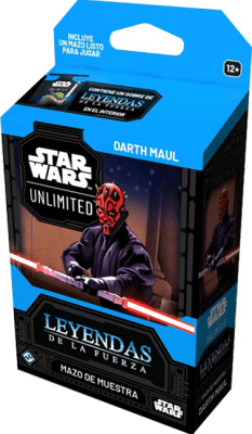 Spotlight Deck Star Wars Unlimited: Leyendas de la Fuerza (Darth Maul)