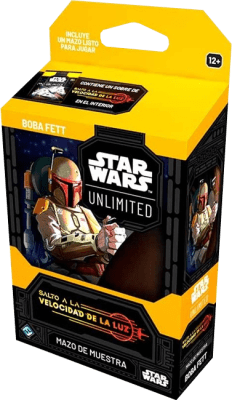Mazo de Muestra Star Wars Unlimited: Salto a la Velocidad de la Luz (Boba Fett)