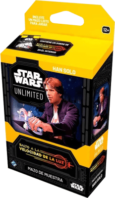 Mazo de Muestra Star Wars Unlimited: Salto a la Velocidad de la Luz (Han Solo)