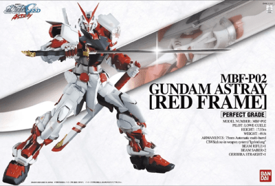 Model Kit Bandai Hobby PG: 1/60 GUNDAM ASTRAY RED FRAME1