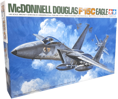 Model Kit Tamiya: McDonnell Douglas F15C Eagle1