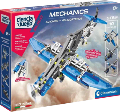 Ciencia y Juego Mechanics Clementoni Aviones y Helicópteros
