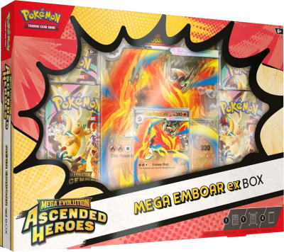 Box Pokemon TCG: Ascended Heroes - Mega Emboar EX