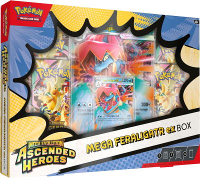 Box Pokemon TCG: Ascended Heroes - Mega Feraligatr EX1