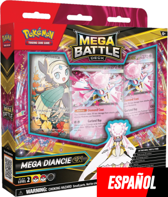 Mega Baraja de Combate Pokémon TCG (Diancie)
