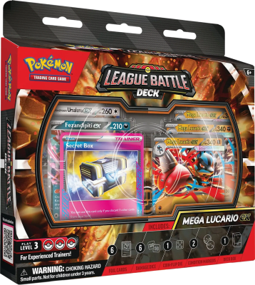 PREVENTA League Battle Deck Pokemon TCG: Mega Lucario EX