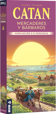 Catan Ampliación 5-6 Jugadores: Mercaderes y Bárbaros