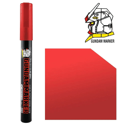 Marcador Gundam Marker GM16 Metallic Red (Alcohol-Based)1