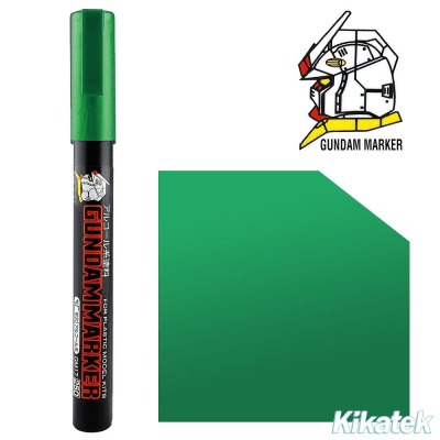 Marcador Gundam Marker GM18 Metallic Green (Alcohol-Based)1