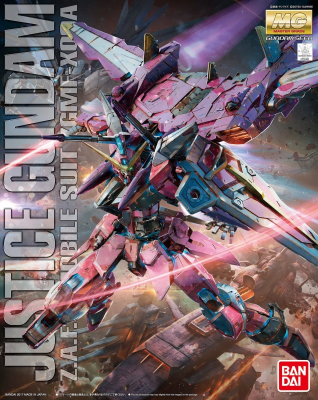 Model Kit Bandai Hobby MG: ZGMF-X09A Justice Gundam1