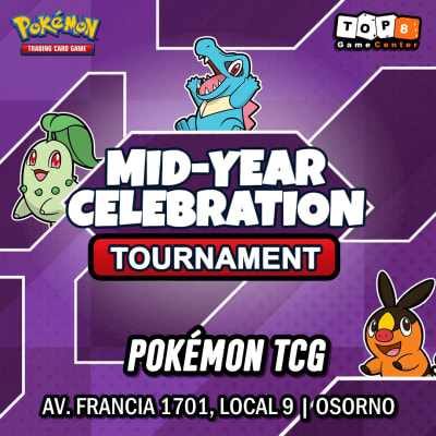 Pokemon TCG: Mid-Year Celebration Tournament Osorno 15 de agosto de 20261