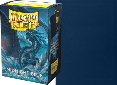 Protectores Dragon Shield Standard Matte: Midnight Blue