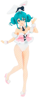 Figura FuRyu: Hatsune Miku (White Rabbit Baby Pink Bicute)