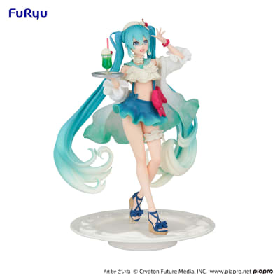 Exceed Creative Figure -Hatsune Miku SweetSweets Series Melon Soda Float-1