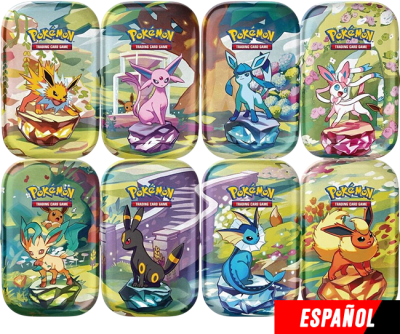 Mini Tin Pokémon TCG: Evoluciones Prismaticas