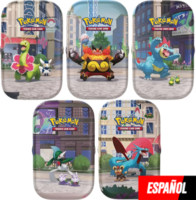 Mini Tin Pokémon TCG: CIudad Luminalia