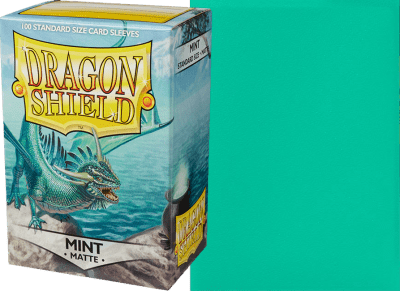 Protectores Dragon Shield Standard Matte: Mint