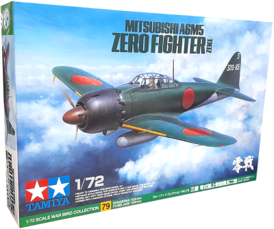 Model Kit Tamiya: Mitsubishi A6M5 Zero Fighter Zeke