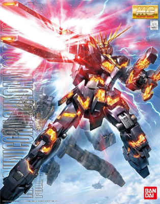 Model Kit Bandai Hobby MG: RX-0 Unicorn Gundam 2 Banshee1