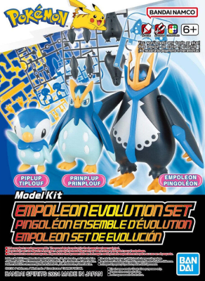 Model Kit Bandai Hobby Pokémon: Empoleon Evolution Set