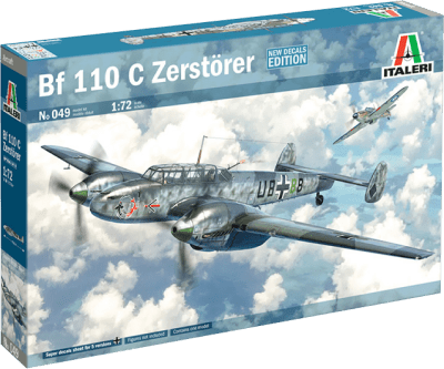 Model Kit Italeri: Bf 110 C Zerstörer1
