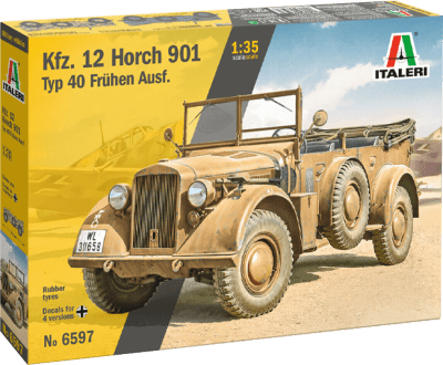 Model Kit Italeri: Kfz. 12 Horch 901 Typ 40 Frühen Asuf.