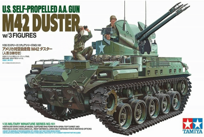 Model Kit Tamiya: 1/35 M42 Duster w/3 Figures1