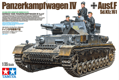 Model Kit Tamiya: 1/35 Pz.Kpfw.IV Ausf.F1