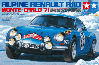 Model Kit Tamiya: Alpine Renault A110 Monte-Carlo '71