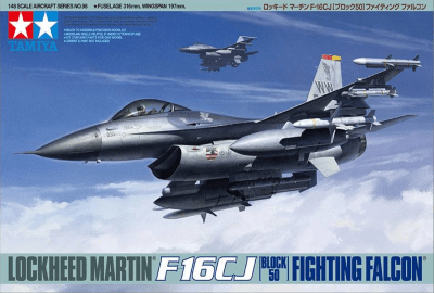 Model Kit Tamiya: F-16CJ Fighting Falcon