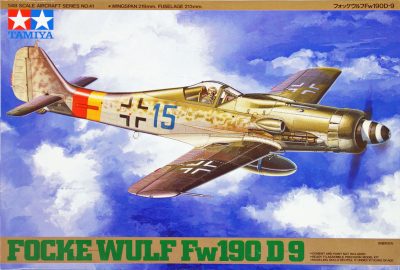 Model Kit Tamiya: Focke-Wulf Fw190 D-9