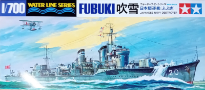 Model Kit Tamiya: Fubuki Destroyer