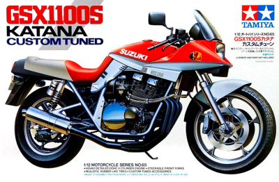 Model Kit Tamiya: GSX1100S Katana Custom Tuned