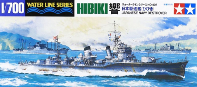 Model Kit Tamiya: Hibiki Destroyer