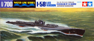 Model Kit Tamiya: I-58 Submarine Late Version